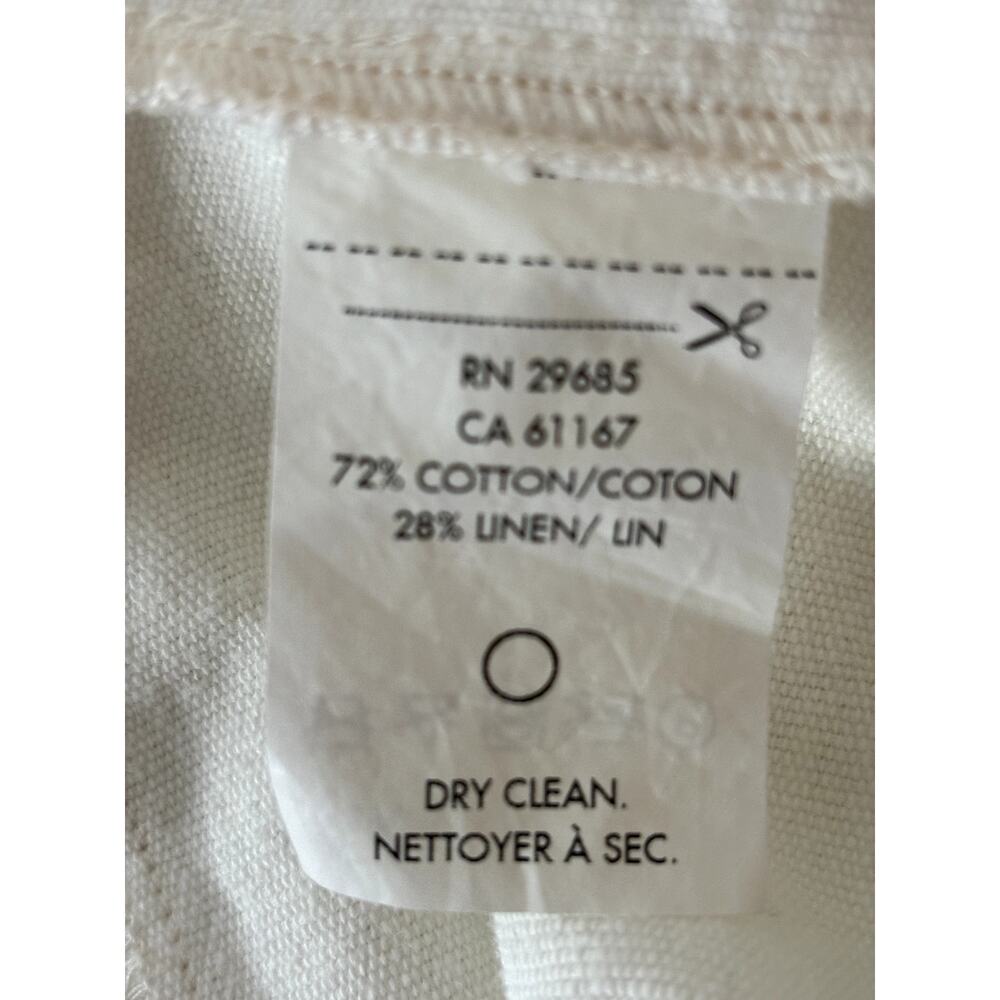 Pendleton White Ivory Linen Button Down Pockets L… - image 6